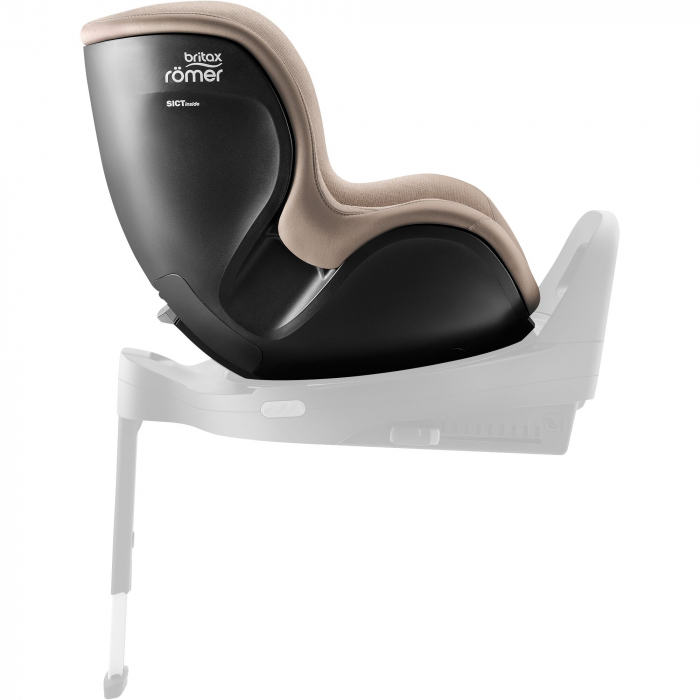 Scaun auto pentru copii Britax Römer, rotativ, fără bază ISOFIX, 3 luni-4 ani, 61-105 cm, 0-18 kg, DUALFIX 5Z Teak [6]