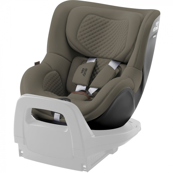 Scaun auto pentru copii Britax Römer, rotativ, fără bază ISOFIX, 3 luni-4 ani, 61-105 cm, 0-18 kg, DUALFIX 5Z  Urban Olive [2]