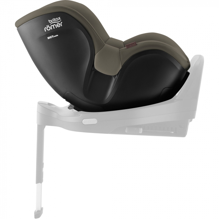 Scaun auto pentru copii Britax Römer, rotativ, fără bază ISOFIX, 3 luni-4 ani, 61-105 cm, 0-18 kg, DUALFIX 5Z  Urban Olive [4]