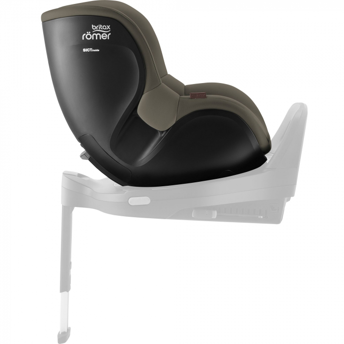 Scaun auto pentru copii Britax Römer, rotativ, fără bază ISOFIX, 3 luni-4 ani, 61-105 cm, 0-18 kg, DUALFIX 5Z  Urban Olive [5]