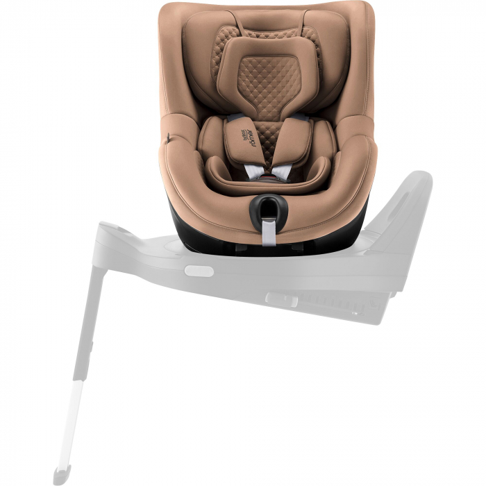 Scaun auto pentru copii Britax Römer, rotativ, fără bază ISOFIX, 3 luni-4 ani, 61-105 cm, 0-18 kg, DUALFIX 5Z Warm Caramel [8]