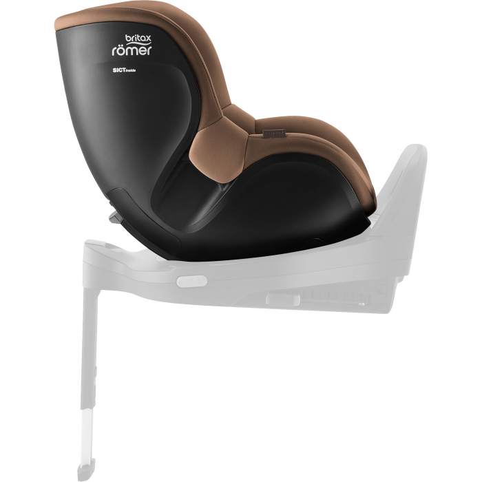 Scaun auto pentru copii Britax Römer, rotativ, fără bază ISOFIX, 3 luni-4 ani, 61-105 cm, 0-18 kg, DUALFIX 5Z Warm Caramel [6]