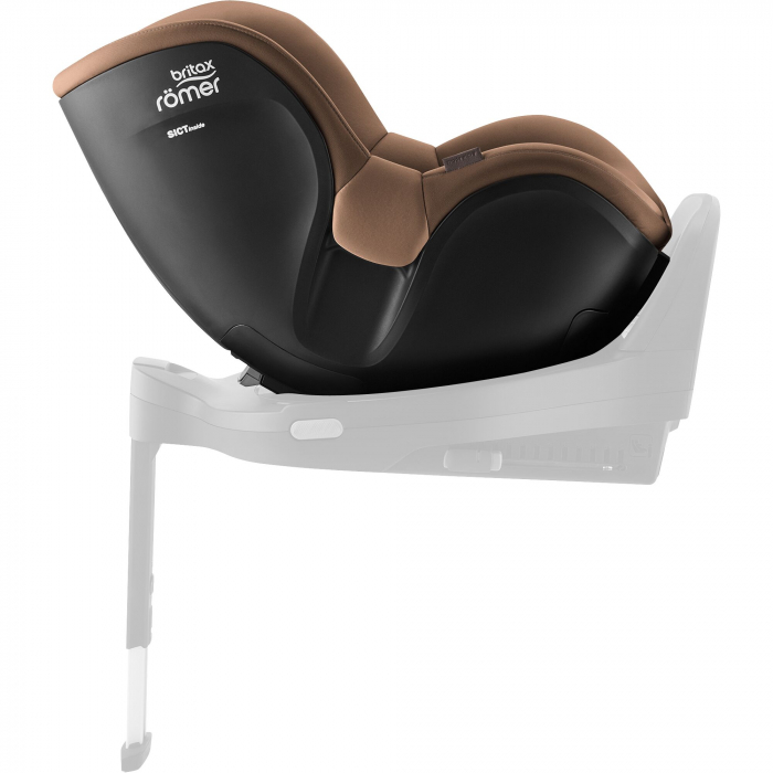 Scaun auto pentru copii Britax Römer, rotativ, fără bază ISOFIX, 3 luni-4 ani, 61-105 cm, 0-18 kg, DUALFIX 5Z Warm Caramel [5]