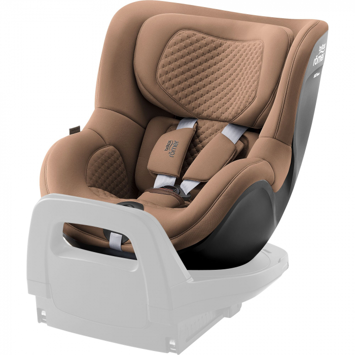 Scaun auto pentru copii Britax Römer, rotativ, fără bază ISOFIX, 3 luni-4 ani, 61-105 cm, 0-18 kg, DUALFIX 5Z Warm Caramel [3]
