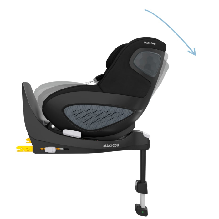 Scaun auto pentru copii Maxi Cosi, rotativ 360° fără bază inclusă, 3 luni-4 ani, 61-105 cm, 17 kg, Pearl 360 v2 Authentic Black [11]