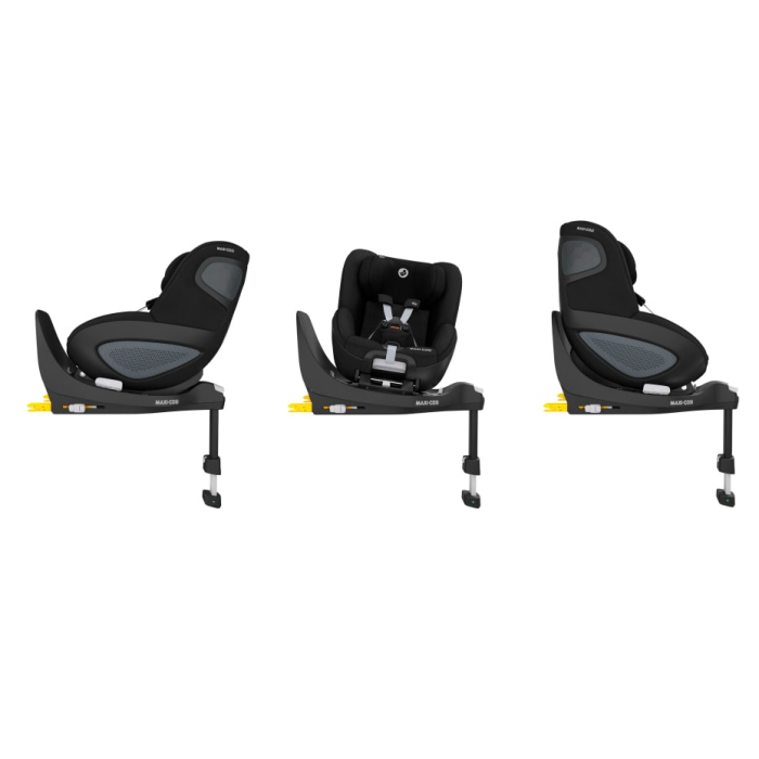 Scaun auto pentru copii Maxi Cosi, rotativ 360° fără bază inclusă, 3 luni-4 ani, 61-105 cm, 17 kg, Pearl 360 v2 Authentic Black [9]