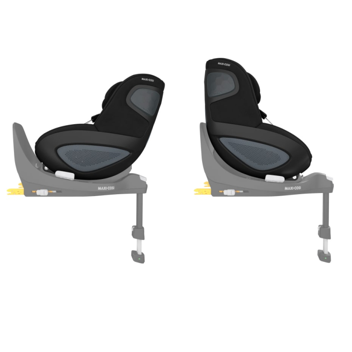 Scaun auto pentru copii Maxi Cosi, rotativ 360° fără bază inclusă, 3 luni-4 ani, 61-105 cm, 17 kg, Pearl 360 v2 Authentic Black [7]