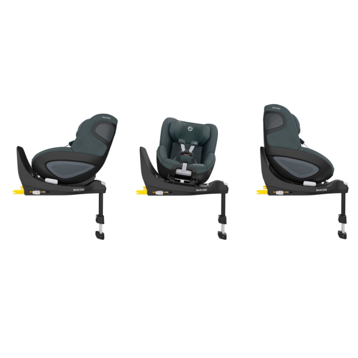 Scaun auto pentru copii Maxi Cosi, rotativ 360° fără bază inclusă, 3 luni-4 ani, 61-105 cm, 17 kg, Pearl 360 v2 Authentic Graphite [10]