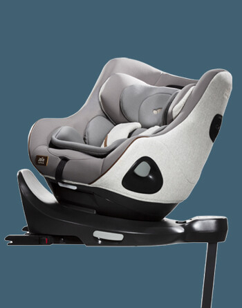 Scaun auto rotativ Joie i-Size i-Harbour Signature, nastere-105 cm Carbon [5]