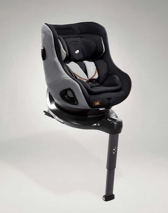 Scaun auto rotativ Joie i-Size i-Harbour Signature, nastere-105 cm Carbon [6]