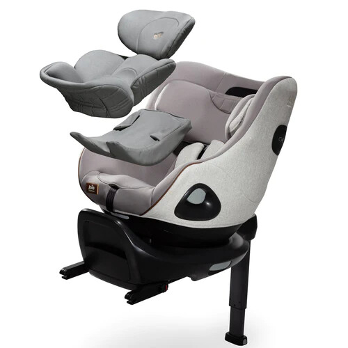 Scaun auto rotativ  JOIE i-Size i-Harbour Signature, nastere-105 cm, Oyster -cu Baza i-Size i-Base Encore [3]