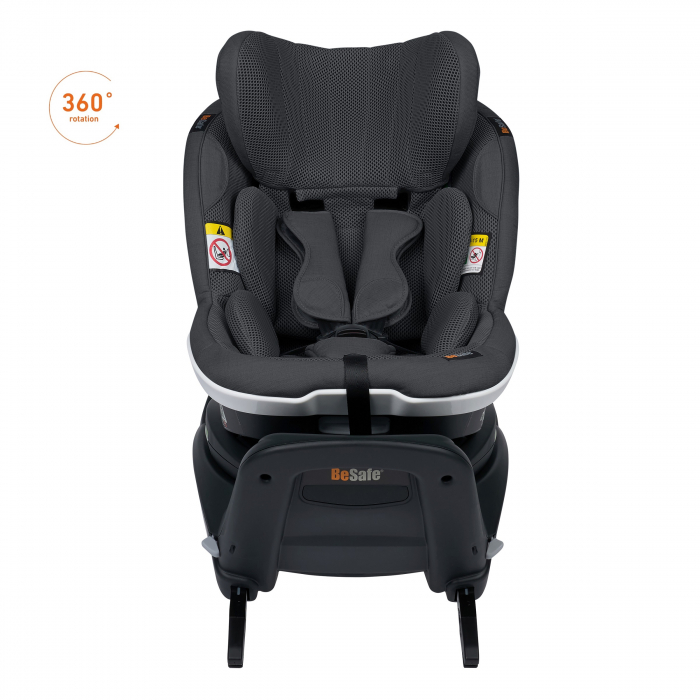 Scaun auto BeSafe iZi Turn M i-Size – Anthracite Mesh de la 6 luni la 4 ani [4]