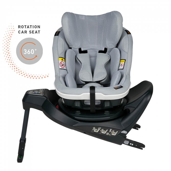 Scaun auto rotativ iZi Turn i-Size - Peak Mesh de la 6 luni la 4 ani [2]
