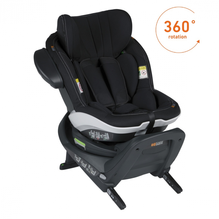 Scaun auto rotativ iZi Turn i-Size - Premium Black [3]