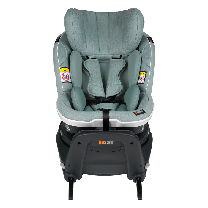Scaun auto rotativ iZi Turn i-Size - Sea Green Mélange de la 6 luni -la 4 ani [2]