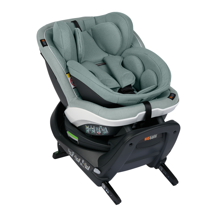 Scaun auto rotativ iZi Twist B i-Size (0-4 ani) - Sea Green Mélange [8]