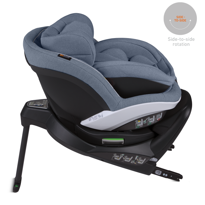 Scaun auto rotativ iZi Twist B i-Size (0-4 ani) - Cloud Mélange [4]