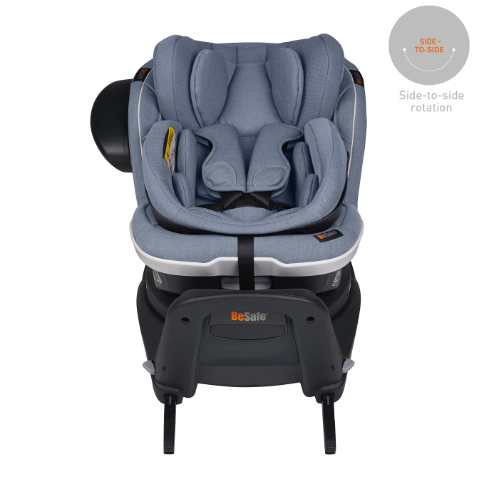 Scaun auto rotativ iZi Twist B i-Size (0-4 ani) - Cloud Mélange [2]