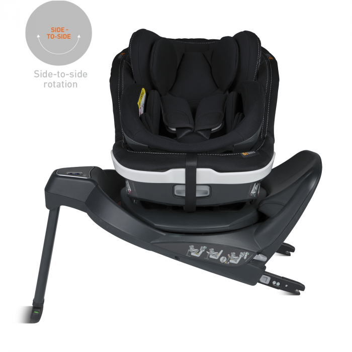 Scaun auto rotativ iZi Twist B i-Size (0-4 ani) - Negru Premium [4]