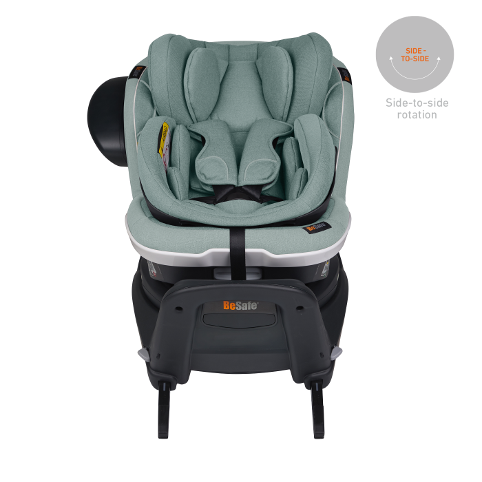 Scaun auto rotativ iZi Twist B i-Size (0-4 ani) - Sea Green Mélange [3]