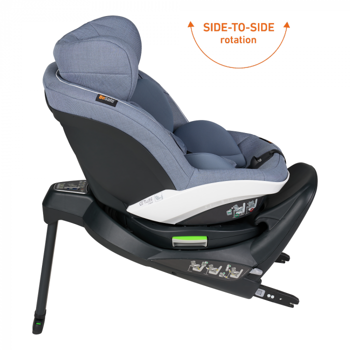Scaun auto rotativ iZi Twist i-Size - Cloud Mélange [3]