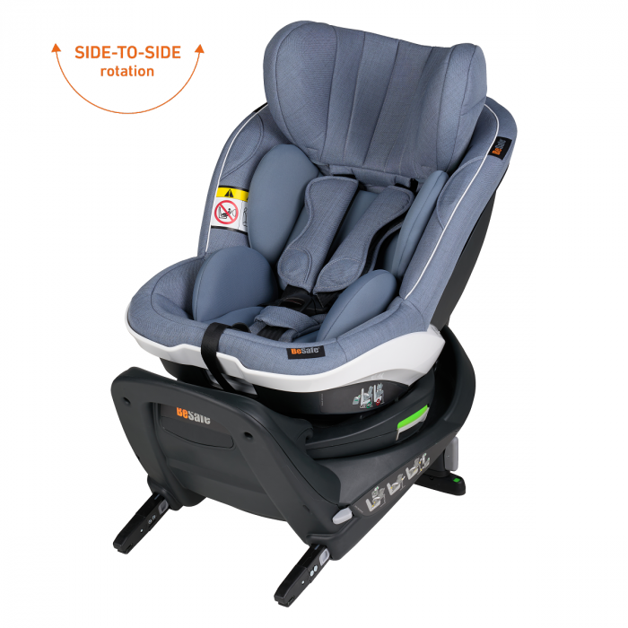 Scaun auto rotativ iZi Twist i-Size - Cloud Mélange [4]