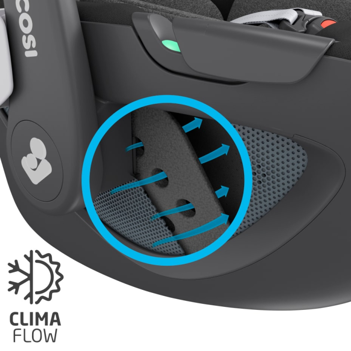 Scaun Auto scoica I-Size Maxi-Cosi Pebble 360  Essential Black  de la nastere la 15 luni [15]