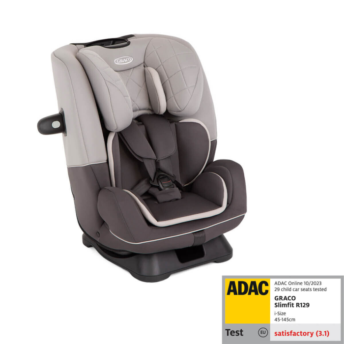 Scaun auto SlimFit Iron, de la 0-12 ani- 40-145 cm, certificat R129 si testat ADAC [3]