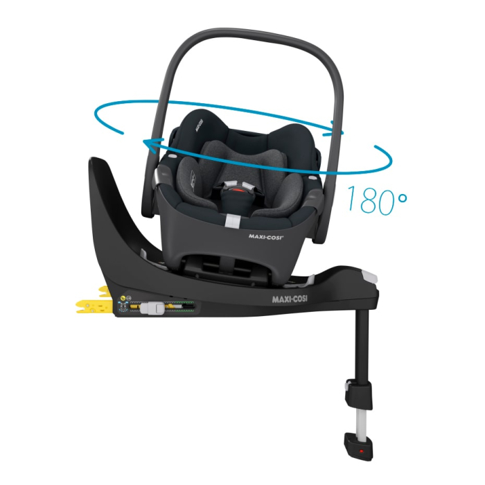 Scaun Auto tip scoica I-Size Maxi-Cosi Pebble 360  Essential Graphite  de la nastere la 15 luni [13]