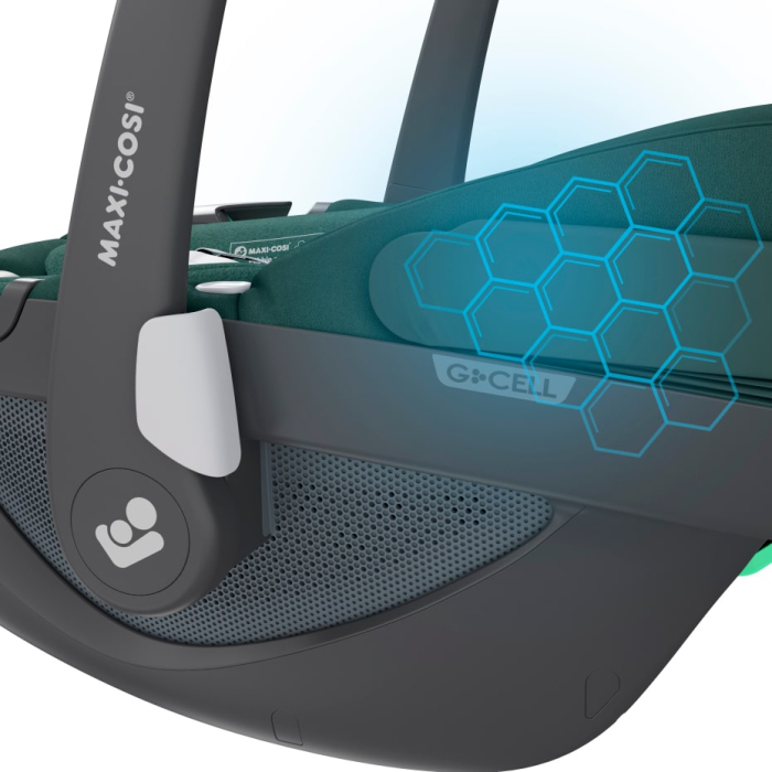 Scaun Auto tip scoica I-Size Maxi-Cosi Pebble 360  Essential Green de la nastere la 15 luni [5]
