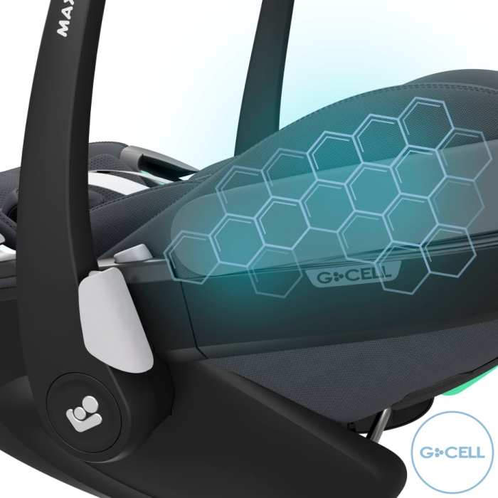 Scaun Auto tip Scoica I-Size Maxi-Cosi PEBBLE 360 PRO2 de la nastere la 15 luni Twillic Graphite [21]