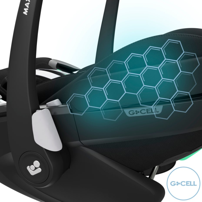 Scaun Auto tip Scoica I-Size Maxi-Cosi PEBBLE 360 PRO2 Twillic Green de la nastere la 15 luni [11]