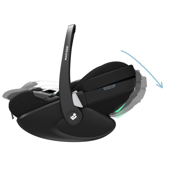 Scaun Auto tip Scoica I-Size Maxi-Cosi PEBBLE 360 PRO2 Twillic Black [10]