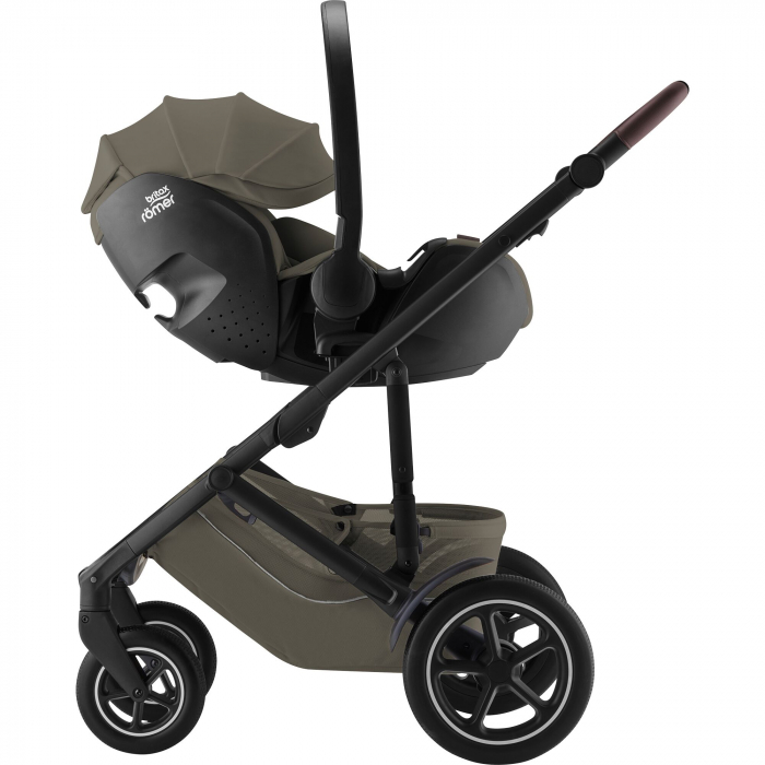 Scaun auto tip scoică pentru copii Britax Römer, reclinabil, 0-15 luni, 40-85 cm, 0-13 kg, BABY-SAFE PRO Urban Olive [9]