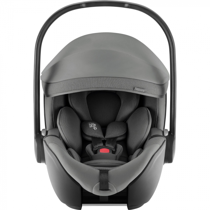 Scaun auto tip scoică pentru copii cu bază ISOFIX inclusă, Britax Römer, reclinabil, 0-15 luni, 40-85 cm, 0-13 kg, BABY-SAFE PRO Culoare: Mineral Grey [7]