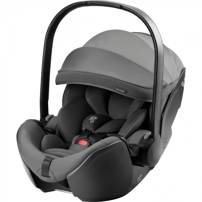 Scaun auto tip scoică pentru copii cu bază ISOFIX inclusă, Britax Römer, reclinabil, 0-15 luni, 40-85 cm, 0-13 kg, BABY-SAFE PRO Culoare: Mineral Grey [4]
