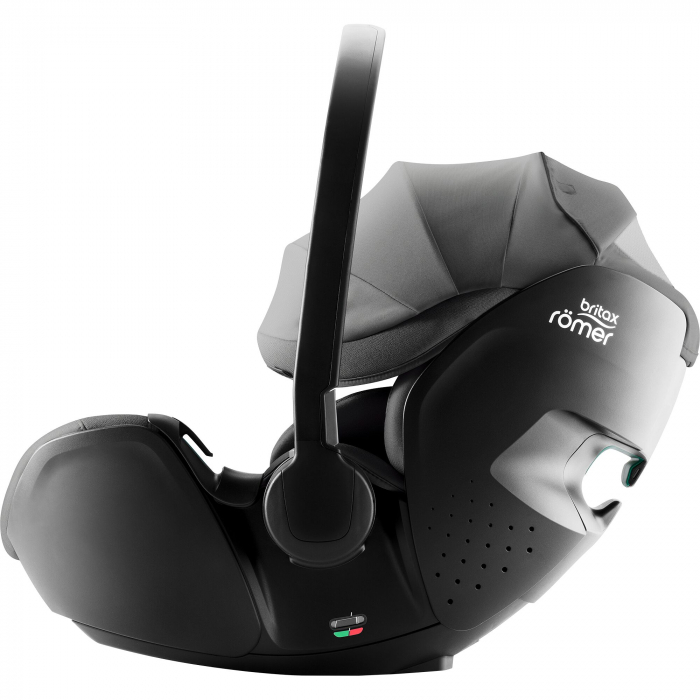 Scaun auto tip scoică pentru copii cu bază ISOFIX inclusă, Britax Römer, reclinabil, 0-15 luni, 40-85 cm, 0-13 kg, BABY-SAFE PRO Culoare: Mineral Grey [6]