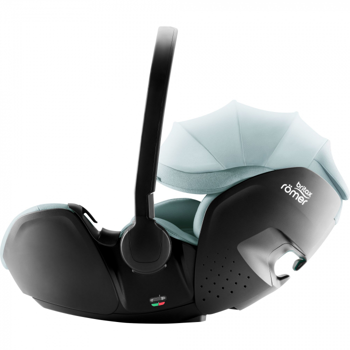 Scaun auto tip scoică pentru copii cu bază ISOFIX inclusă, Britax Römer, reclinabil, 0-15 luni, 40-85 cm, 0-13 kg, BABY-SAFE PRO  Teak [6]