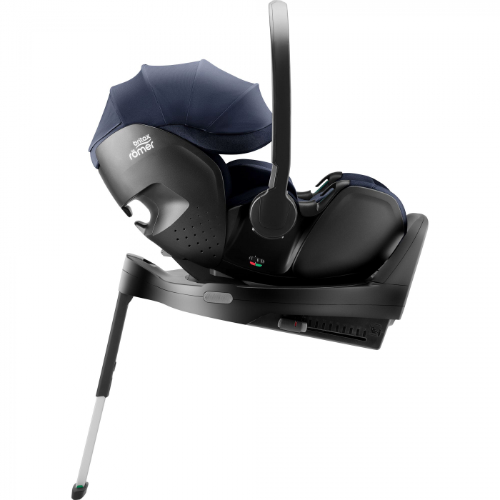 Scaun auto tip scoică pentru copii cu bază ISOFIX inclusă, Britax Römer, reclinabil, 0-15 luni, 40-85 cm, 0-13 kg, BABY-SAFE PRO  Night Blue [2]