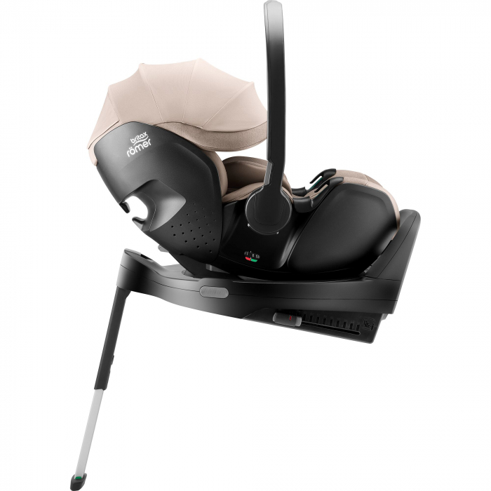 Scaun auto tip scoică pentru copii cu bază ISOFIX inclusă, Britax Römer, reclinabil, 0-15 luni, 40-85 cm, 0-13 kg, BABY-SAFE PRO  Teak [2]