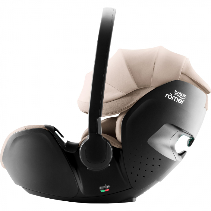 Scaun auto tip scoică pentru copii cu bază ISOFIX inclusă, Britax Römer, reclinabil, 0-15 luni, 40-85 cm, 0-13 kg, BABY-SAFE PRO  Teak [6]