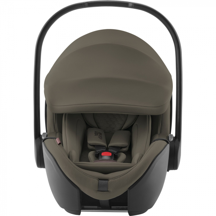 Scaun auto tip scoică pentru copii cu bază ISOFIX inclusă, Britax Römer, reclinabil, 0-15 luni, 40-85 cm, 0-13 kg, BABY-SAFE PRO Urban Olive [7]