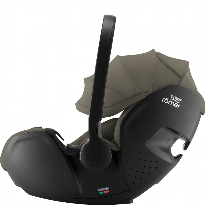 Scaun auto tip scoică pentru copii cu bază ISOFIX inclusă, Britax Römer, reclinabil, 0-15 luni, 40-85 cm, 0-13 kg, BABY-SAFE PRO Urban Olive [6]