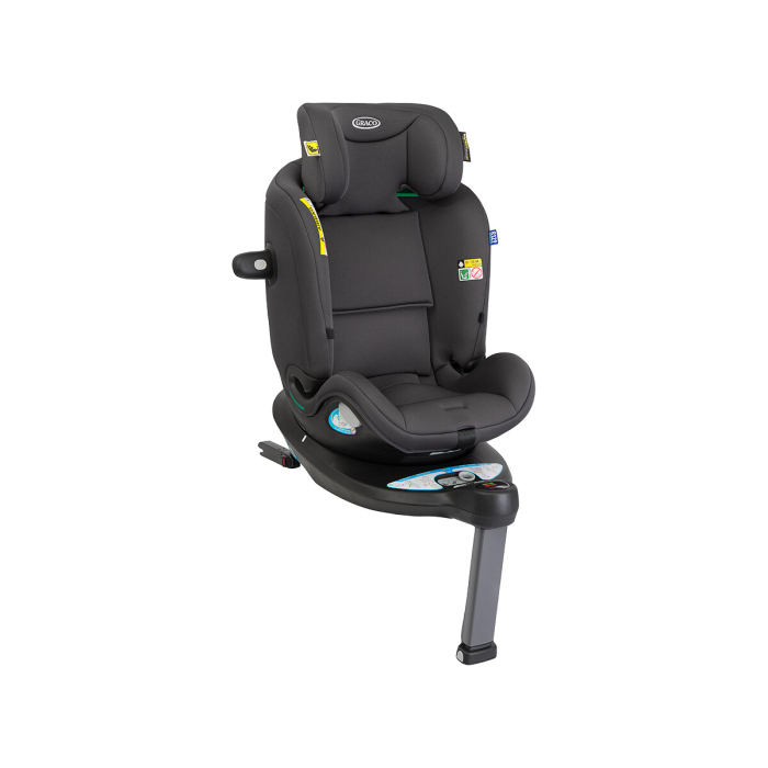Scaun auto Turn2Me Grow Iron, de la nastere la 7 ani, 40-125 cm, certificata R129 si testat ADAC [6]