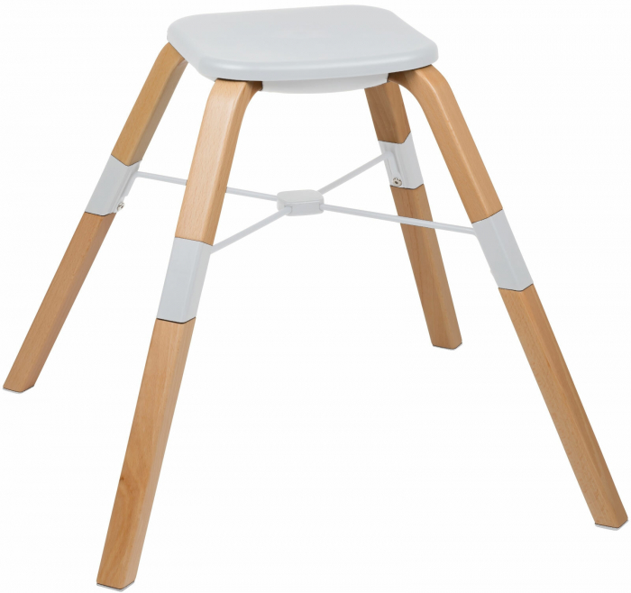 Scaun  de masa BabyGo  360° Carou, Alb [2]