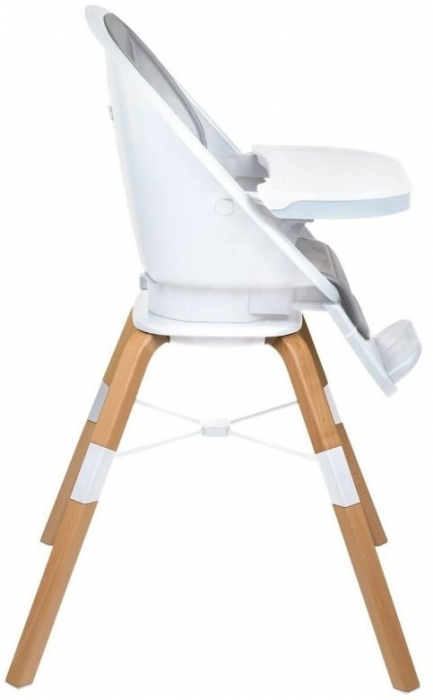 Scaun  de masa BabyGo  360° Carou, Alb [5]