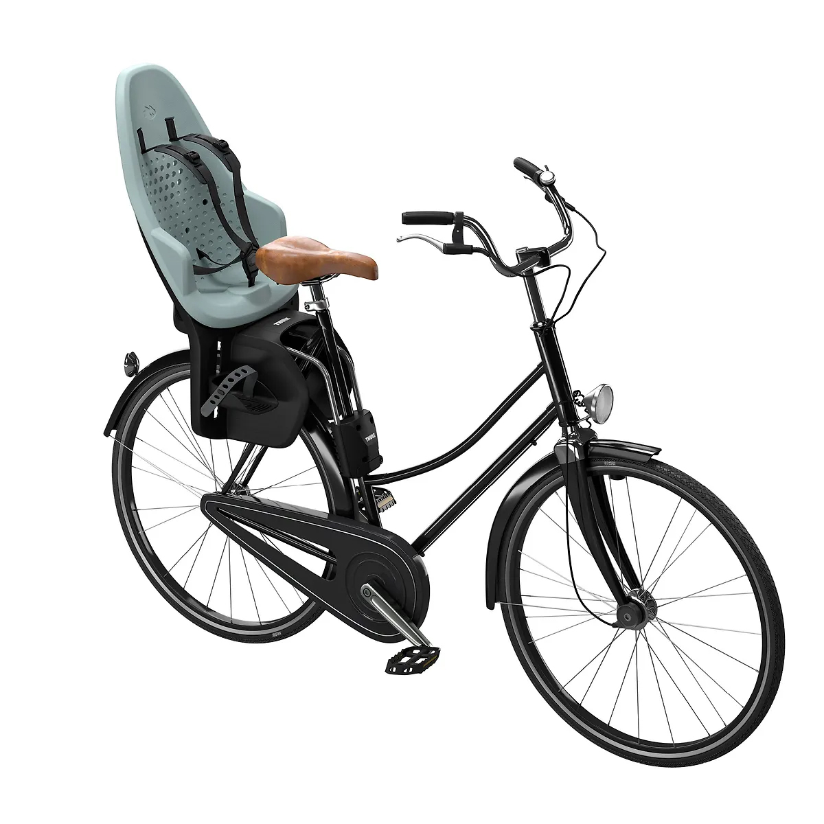 Scaun pentru copii, cu montare pe bicicleta in spate - Thule Yepp 2 Maxi Frame mounted, Alaska Blue [4]