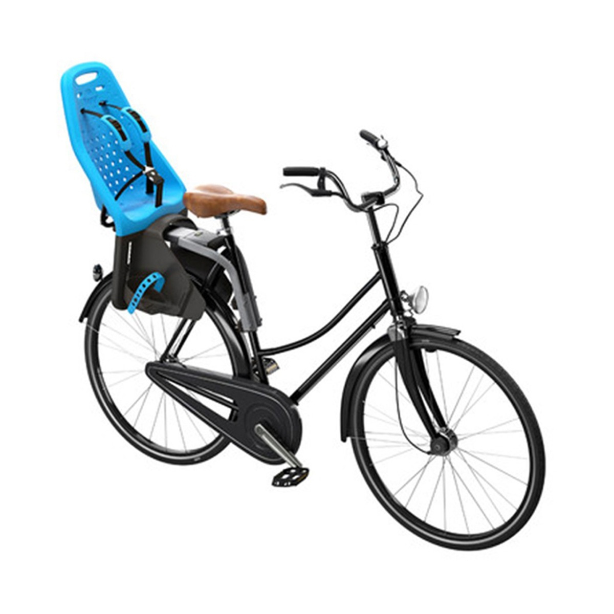 Scaun pentru copii, cu montare pe bicicleta in spate - Thule Yepp Maxi Frame mounted, Blue [4]