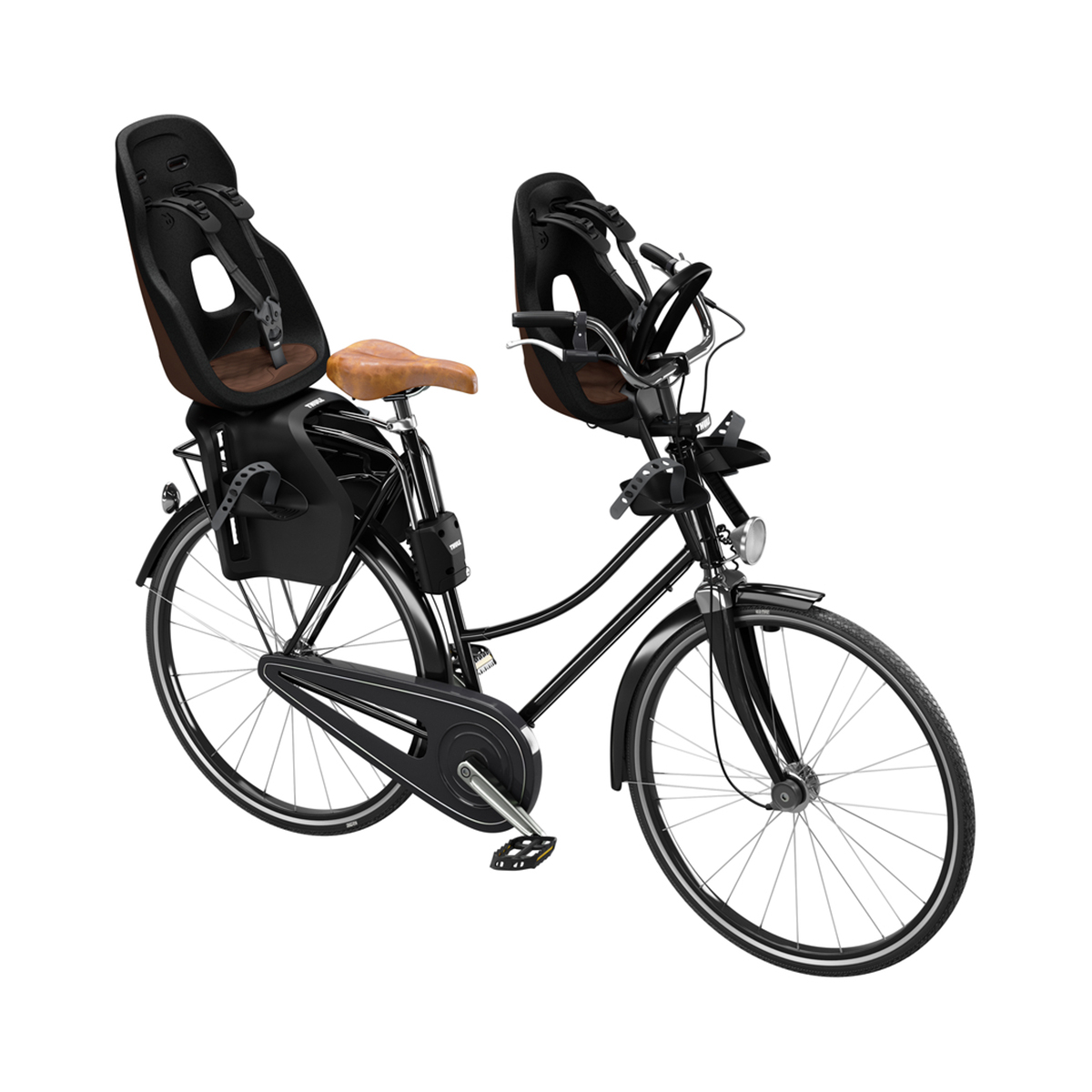Scaun pentru copii, cu montare pe bicicleta in spate - Thule Yepp Nexxt 2 Maxi Frame mounted Chocolate Brown [4]