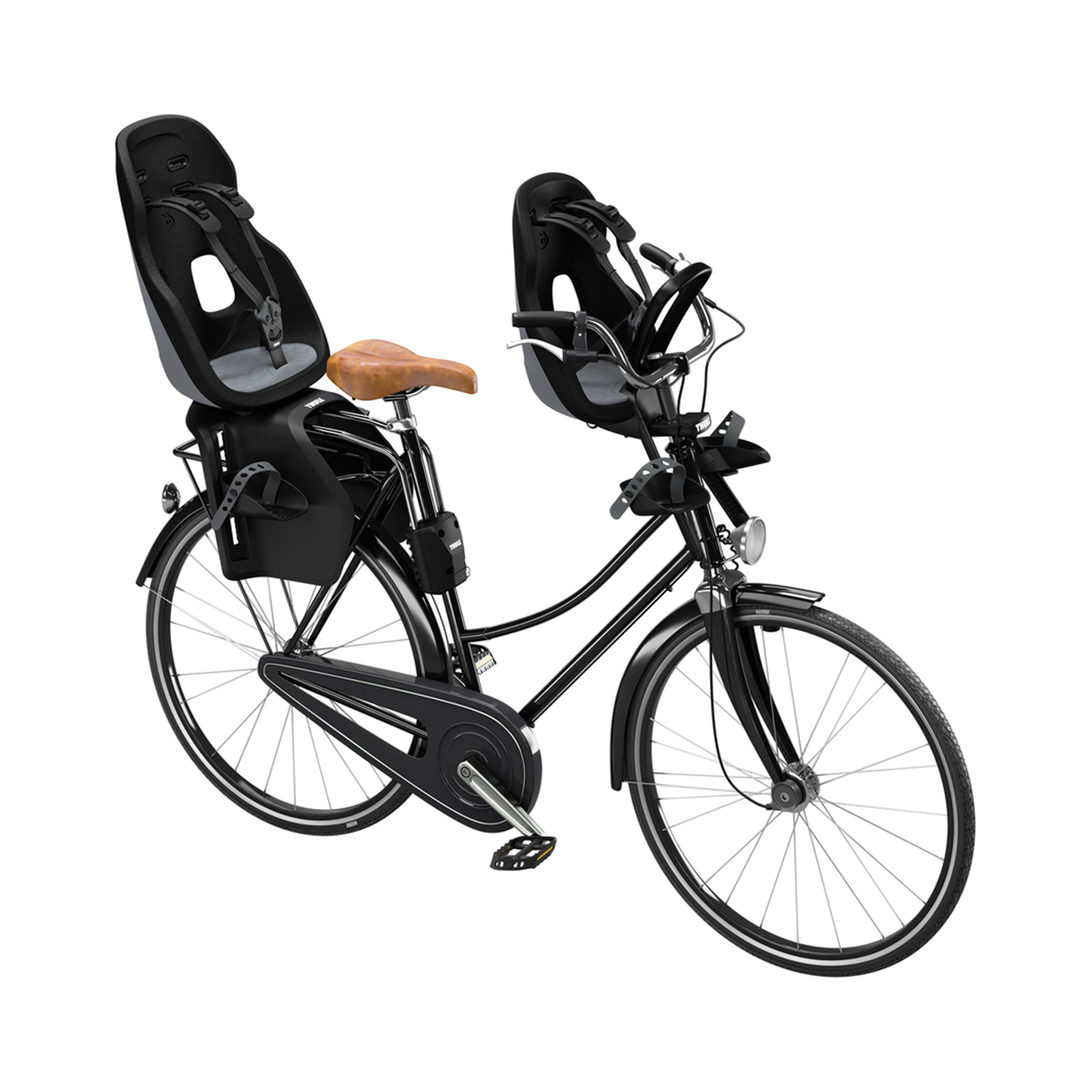 Scaun pentru copii, cu montare pe bicicleta in spate - Thule Yepp Nexxt 2 Maxi Frame mounted Monument Gray [5]
